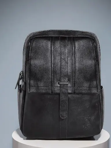 Men Textured 18 inch Laptop Backpack