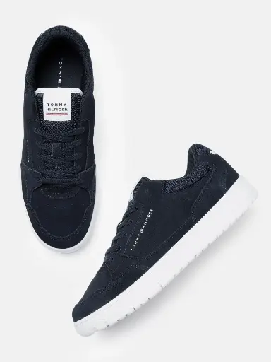 Men Perforations Suede Sneakers
