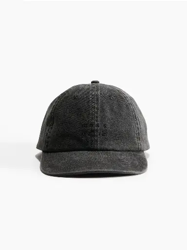 Embroidered-Motif Cotton Cap
