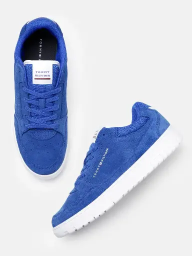 Men Basket Core Perforated Suede Sneakers